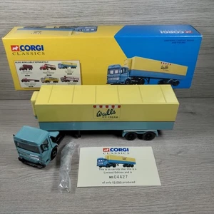 Juego de remolque de caja refrigerada Corgi Classics Walls Ice Cream AEC 21401 fundido a presión - Imagen 1 de 13