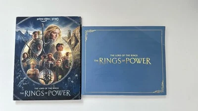 The Lord of the Rings FYC 4 DVDs The Rings of Power Season 1 + Press book - Image 1 of 3