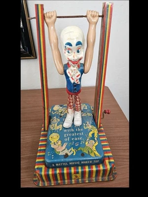 MATELL VINTAGE TRAPECIO LATA FABRICANTE DE MÚSICA PAYASO - ¡¡VIENTOS Y REPRODUCE!! .L@@K- ¡¡SIN SERVICIO!!! Foto 1 de 4