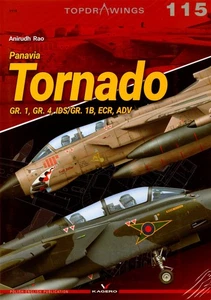 Panavia Tornado GR. 1, GR. 4, IDS/GR. 1B, ECR, ADV - Kagero Topdrawings No. 115 - Foto 1 di 1