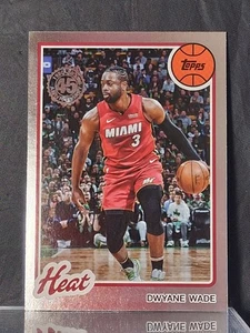 Dwyane Wade Miami Heat 2025-26 Topps Basketball 80BK-5  - Picture 1 of 2