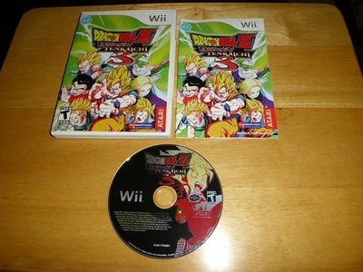 Nintendo Wii Game - Dragon Ball Z: Budokai Tenkaichi 3 (w/case, manual!) 2007 - Image 1 of 4