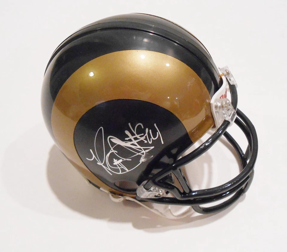 Chris Long Signed Mini Helmet w/COA St. Louis Rams Football - Image 1 of 1