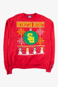 Red Ugly Christmas Sweatshirt 56221 - Picture 1 of 2