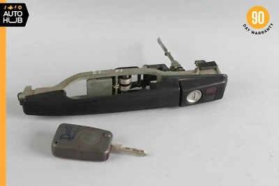 Manija de puerta exterior izquierda lado conductor mercedes r129 300sl 500sl 90-93 con llave fabricante de equipos originales Foto 1 de 4