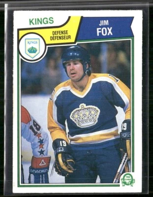 1983-84 O-Pee-Chee - Jim Fox #154 - Image 1 of 2