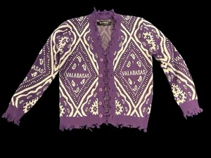 VALABASAS “THE PLEDGE” SWEATER PURPLE MEN’S SIZE LARGE - Picture 1 of 8