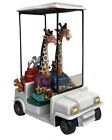 Carlos and Albert "Giraffe Golf Cart" (SN) Mixed Media Sculpture