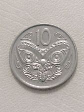 New Zealand 10 Cents 2002 Elizabeth II MÄori Koruru Coin T141