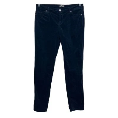 Buffalo David Bitton Women Pants Marvel Stretch Skinny Velvet Navy Size 12/32 - Image 1 of 4