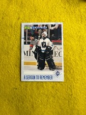 MANON RHEAUME 1993 CLASSIC HOCKEY DRAFT PICK , A SEASON TO REMEMBER , CARD 149