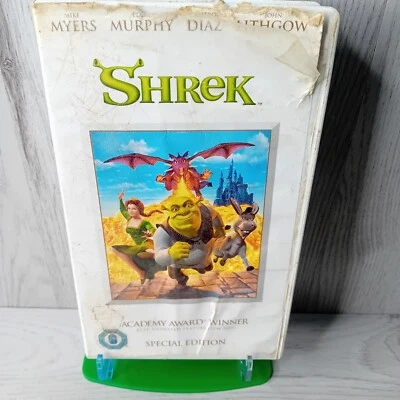 SHREK SPECIAL EDITION VHS - RARE RETRO VIDEO TAPE - Image 1 of 4