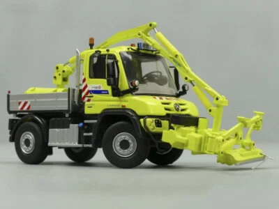 NZG for Mercedes for Benz Unimog U400 Mulag MKM700 Mower for Vinci 1/50 MODEL - Image 1 of 2