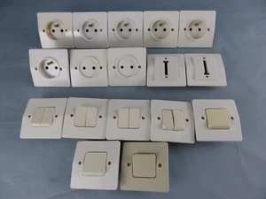 LEGRAND NEPTUNE lot de 17 prises interrupteurs complets LOT 1 - Imagen 1 de 10