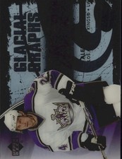 2005-06 (KINGS) Upper Deck Ice Glacial Graphs #GGAF Alexander Frolov Auto