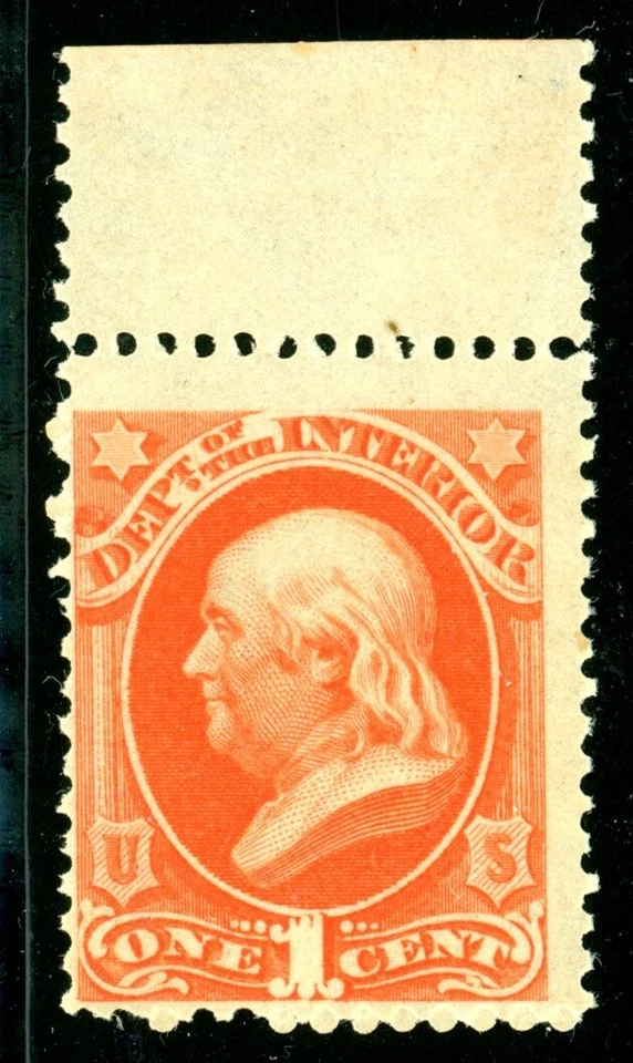 USA O15 MINT NH WITH FULL TOP MARGIN CV $170 - Image 1 of 1
