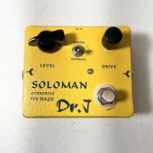 Dr.J Soloman Distortion Effect pedal TESTED - Picture 1 of 7