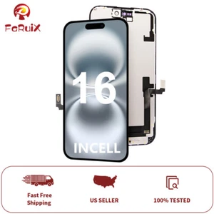 For Iphone 16 Display LCD 3D Touch Screen Digitizer Assembly Replacement 6.1" - Picture 1 of 16