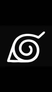 Calcomanía Naruto Shippuden Hidden Leaf Village Symbol Anime - Imagen 1 de 2