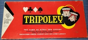 Tripoley Crown Edition No. 225 with Deluxe Layout w/Box Cadaco vintage 1965 - Picture 1 of 5