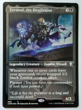 MTG Commander Legends TORMOD, THE DESECRATOR 569 U Foil-Etched M/NM