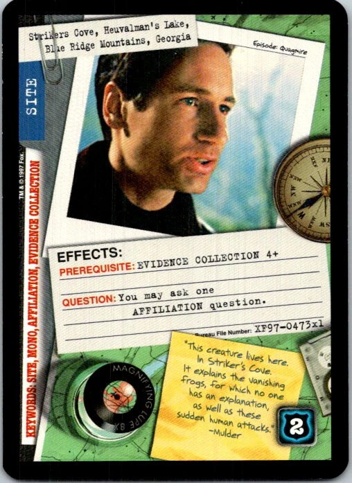 X-Files 101361 CCG Strikers Cove, Heuvalman's Lake Blue Ride Mountains  - Image 1 of 1