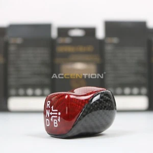 100% Real Carbon Fiber LHD Gear Shift Knob For Toyota Prius Prime 2016-2022 - Picture 1 of 9