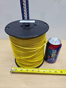 14 AWG 1000 FT AUTOMOTIVE WIRE Yellow Waytek Fastenal Ga Strand 14g Primary WG14 - Picture 1 of 8