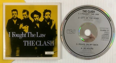 The CLASH I Fought The Law +3 Tracks (1988) UK CD Single *MINT CONDITION*  ML 99 - Image 1 of 4