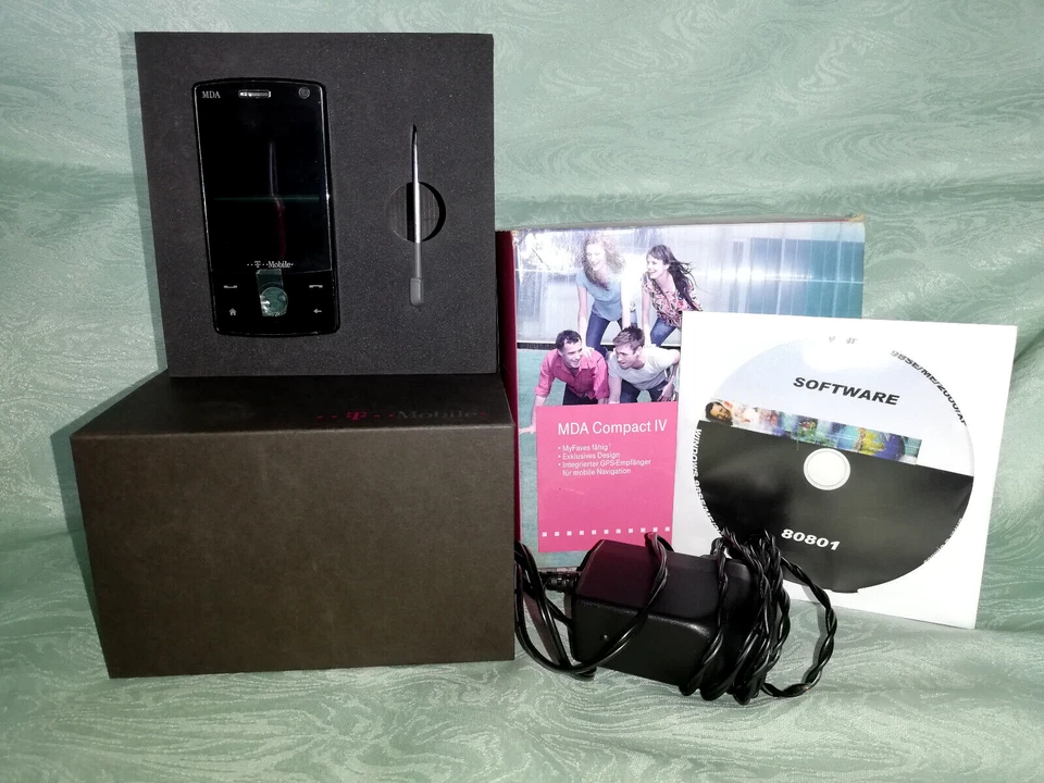 T-Mobile MDA Compact IV in Originalverpackung mit Software und Netzteil - lesen! - Bild 1 von 1