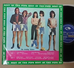 The Rolling Stone On Cover Best of The Pops Rare 12" Unusual Malaysia LP  Record - Picture 1 of 6