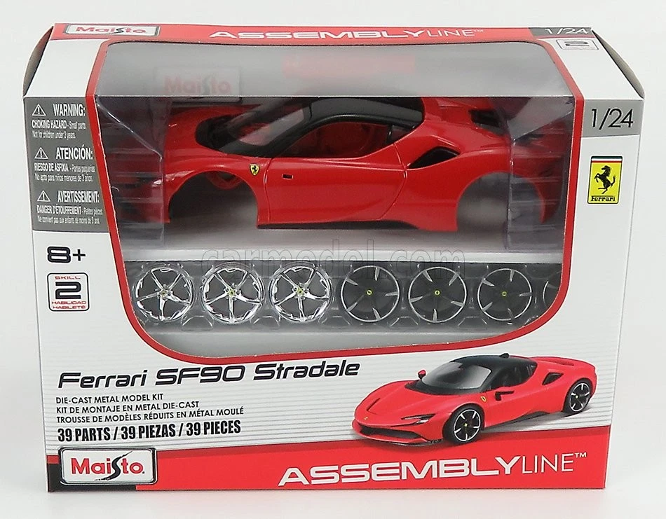 1/24 MAISTO - FERRARI - SF90 HYBRID STRADALE 2019 39137-KIT - Immagine 1 di 1