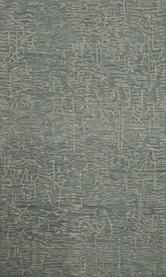 Modern Area Rug 5x8 HAnd-Tufted Wool Perfect for Contemporary Interiors - Image 1 of 4