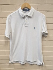 Polo Ralph Lauren Men's White Polo T-Shirt Size Large - Picture 1 of 6