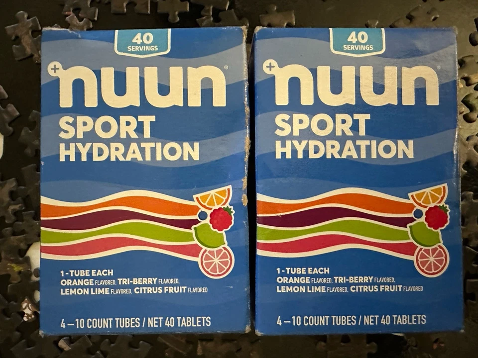 Tabletas electrolíticas hidratación deportiva nuun selladas de 8 tubos variedades de cítricos y bayas Foto 1 de 4