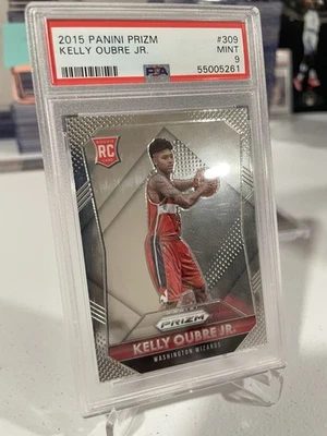 2015-16 Panini Prizm Kelly Oubre Jr. #309 (RC) PSA 9 - Image 1 of 2