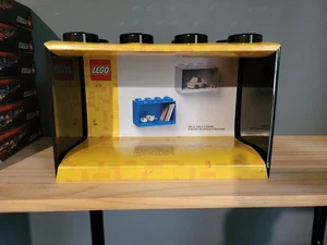 Lego Brick Shelf 8 Knob in Black Gloss Finish - Picture 1 of 3