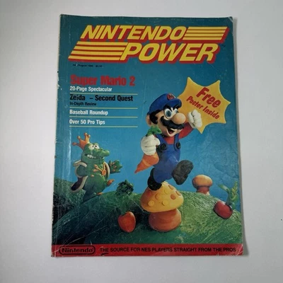 Nintendo Power #1 First Issue July August 1988 Complete w/ Poster & Inserts - Image 1 of 4