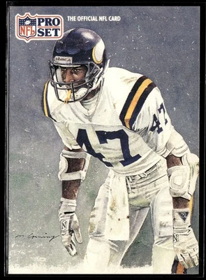 1991 Pro Set Spanish Joey Browner Minnesota Vikings #287 - Image 1 of 2