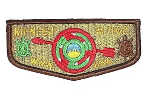 Ku-Ni-Eh Lodge 462 Dan Beard Council OH S11a Flap BRN Bdr - Picture 1 of 2