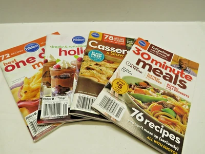 Vintage Pillsbury Recipe Booklets - 4 Booklets - Image 1 of 4