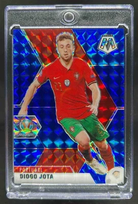 2021 Mosaic UEFA EURO Diogo Jota Blue #3/99 Portugal - Image 1 of 2