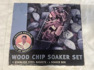 Steven Raichlen Wood Chip Soaker Set Best Of Barbecue - Picture 1 of 6