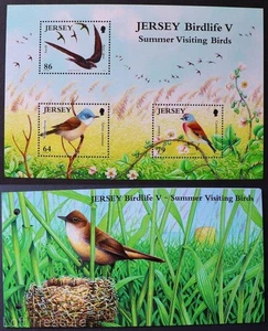 Jersey Stamps "Birdlife V - Summer Visiting Birds" Presentation Pack MNH MS 2011 - Picture 1 of 5