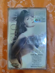GLORIA ESTEFAN Reach The Remixes SINGLE cassette tape new sealed SONY MUSIC 96 - Picture 1 of 5