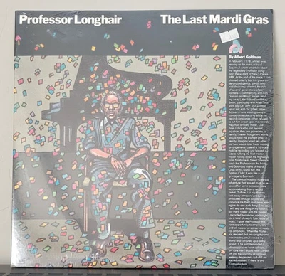PROFESSOR LONGHAIR - The Last Mardi Gras VINYL LP Atlantic SEALED Blues RARE !! - Image 1 of 4