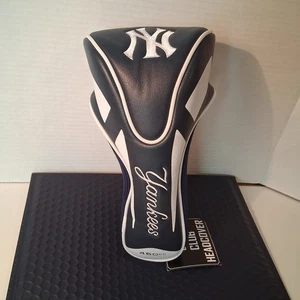 New York Yankees Golf Club Head Cover Fits 460 Driver Embroidered Soft Blue - Picture 1 of 3