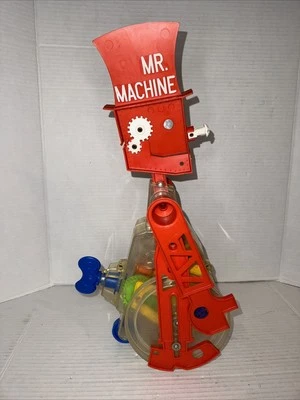 De colección MR. MACHINE Robot Juguete Ideal Toy Co. 1977 Cuerda y Camina y Silbato FUNCIONA Foto 1 de 4