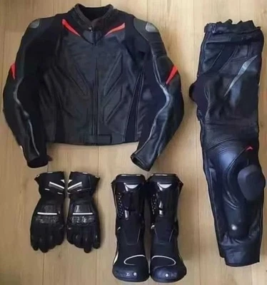 Motorbike racing suit - Top grain Cowhide leather Motorcycle Racing Customizable - Image 1 of 2
