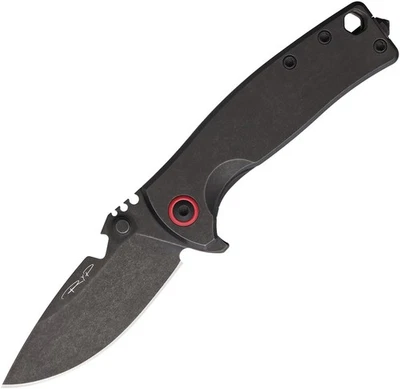 DPx Gear HEST Urban Framelock Black Titanium Folding M390 Pocket Knife HSF052 - Image 1 of 3